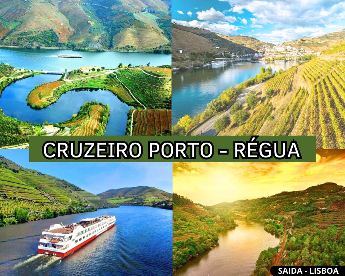 CRUZEIRO PORTO - RÉGUA - 16 E 17 AGOSTO